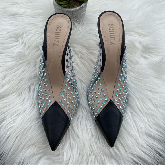 Schutz Jewel Mules - Picture 2 of 5